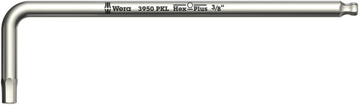 Actual product image Wera 3950 PKL Hex-Plus 9/64"