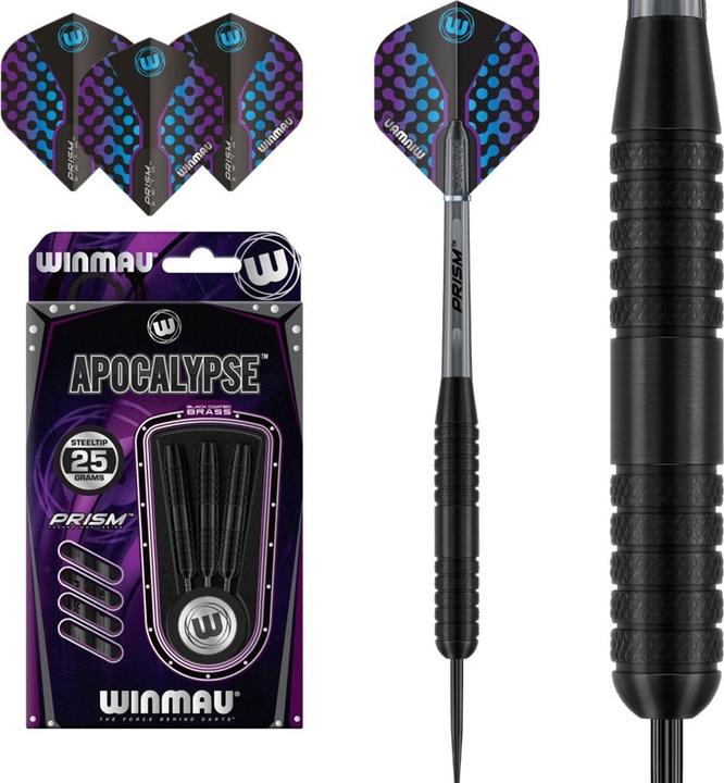 Actual product image Winmau Apocalypse Brass Steel Darts 25G (26.80 g)