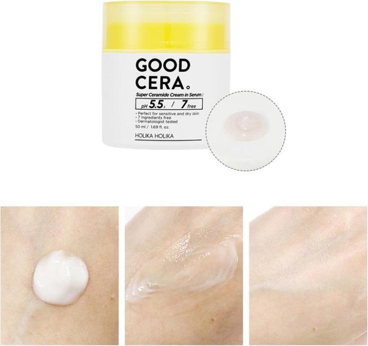 Produktbild Holika Holika Good Cera Super Ceramide Cream (60 ml, 24h Creme)