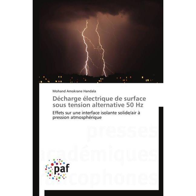 Décharge électrique de surface sous tension alternative 50 Hz, Fachbücher