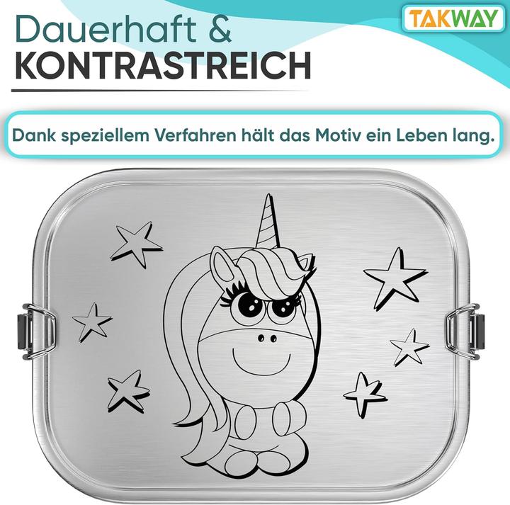 Produktbild Takeway Einhorn Bento Box