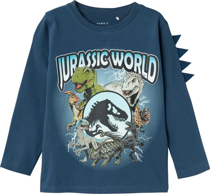 Actual product image Name it Nmmjolly Jurassic Ls Top Noos Sky (86)