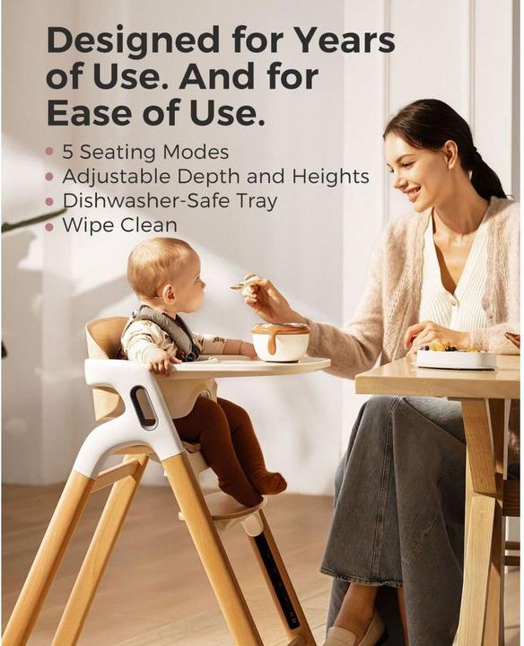 Actual product image Momcozy DinerPal Highchair