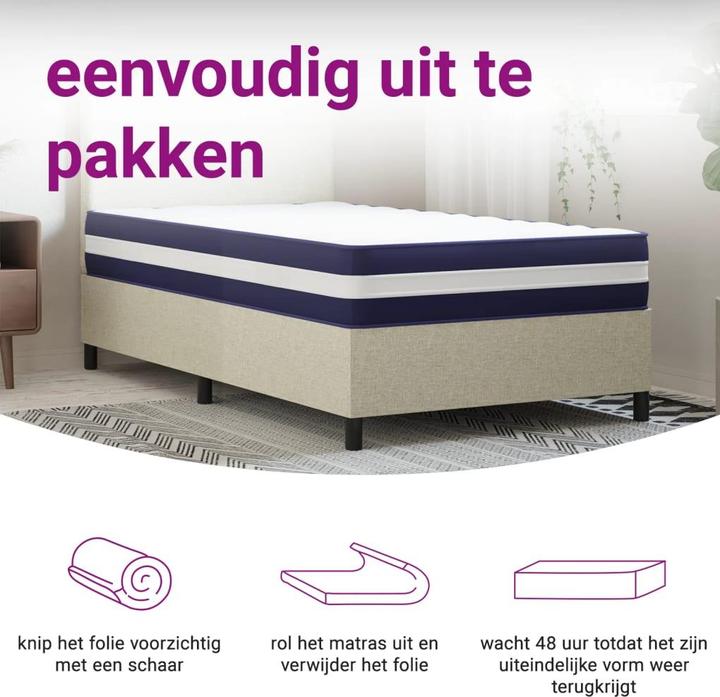 Immagine prodotto vidaXL Jerrie (80 x 200 cm, Nucleo della molla)