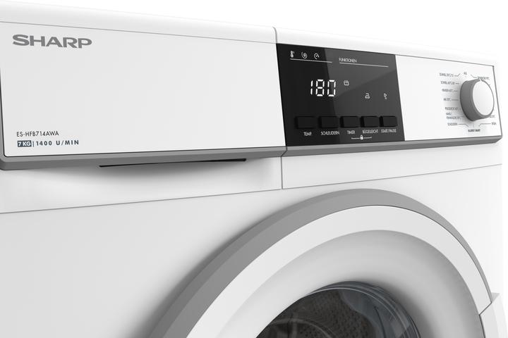 Actual product image Sharp ES-HFB714AWA-DE (7 kg, Left)