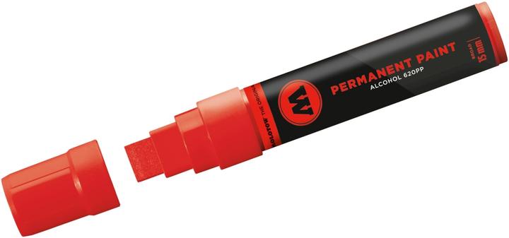 Actual product image Molotow Brand 620PP refillable 15mm traffic red (Traffic red, 15 mm, 1 x)