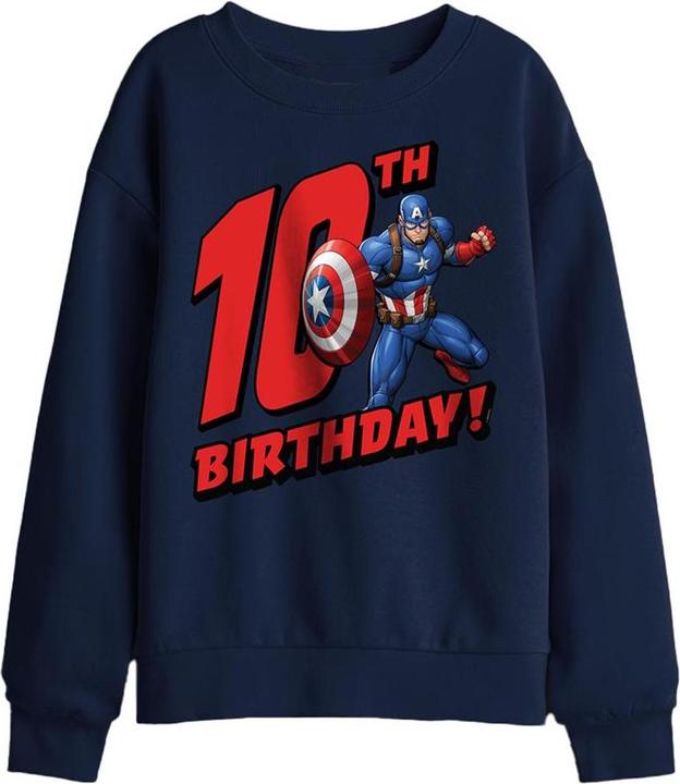 Produktbild Captain America Sweatshirt 10. Geburtstag (116)