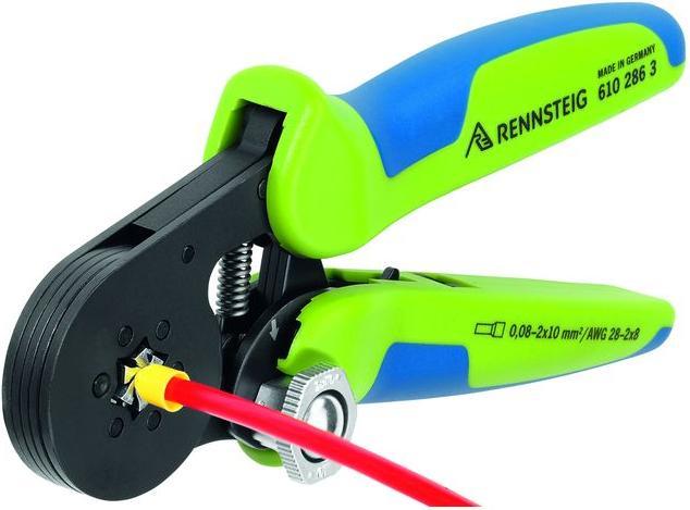 Image du produit Rennsteig Pince à sertir les embouts PEW 8.286 (180 mm)