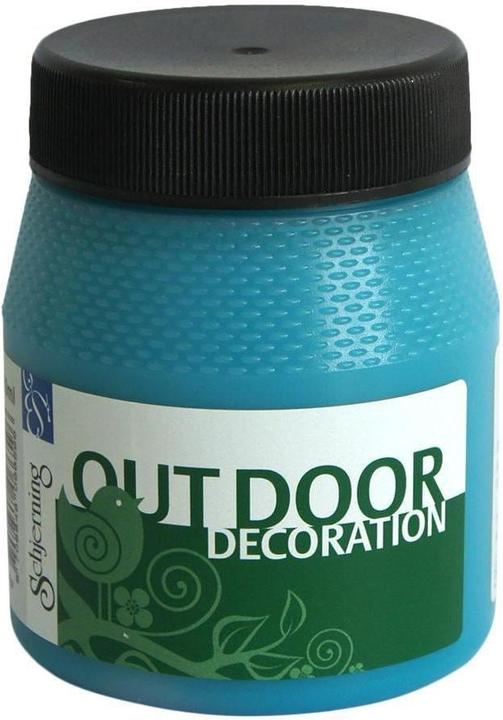 Produktbild Schjerning Bastelfarbe Outdoor Decoration 250 ml, Azurblau (250 ml)
