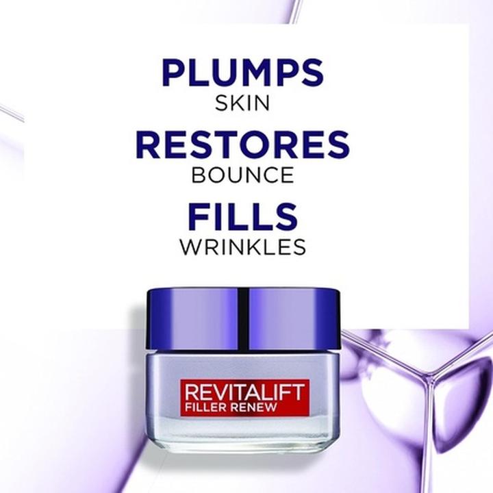 Actual product image L'Oréal Paris Loreal, Revitift filler, day cream, 50 ml (50 ml, Day cream)