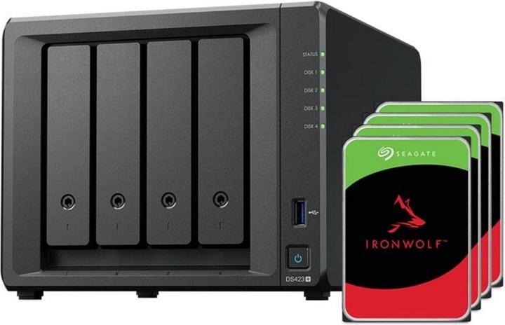 Immagine prodotto Synology DS423+ (4 x 8 TB, Seagate Ironwolf)