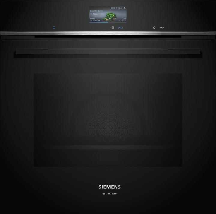 Produktbild Siemens iQ700, Einbau-Backofen, 60 x 60 cm, Schwarz, Edelstahl, HB776GMB1F