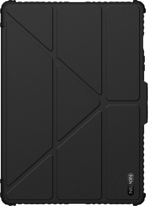 Produktbild Samsung Nillkin Bumper PRO Protective Stand Case Multi-angle für Galaxy Tab S9/S10 FE Schwarz (Samsung Galaxy Tab S10 FE, Samsung Galaxy Tab S9)