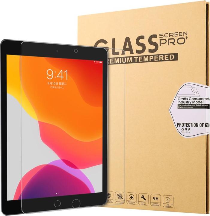 Ueli Express Screen protector armoured glass (1 pcs., Apple iPad 2019 (7th gen), Apple iPad 2020 (8th gen), Apple iPad 2021 (9th Gen))