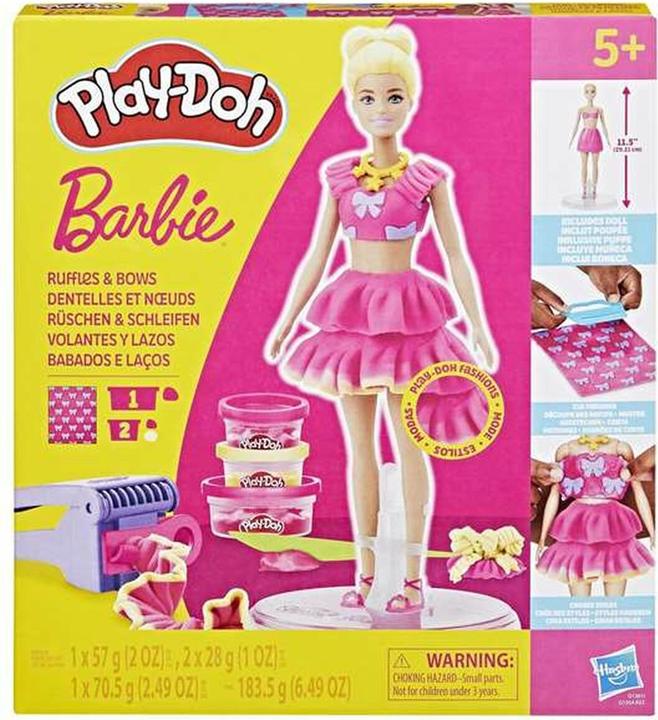Actual product image Play-Doh Pd Barbie Designer Dolls Ast