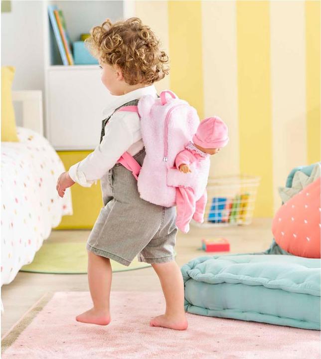 Image du produit Corolle Cor. MPP 30cm sac à dos en peluche + civière