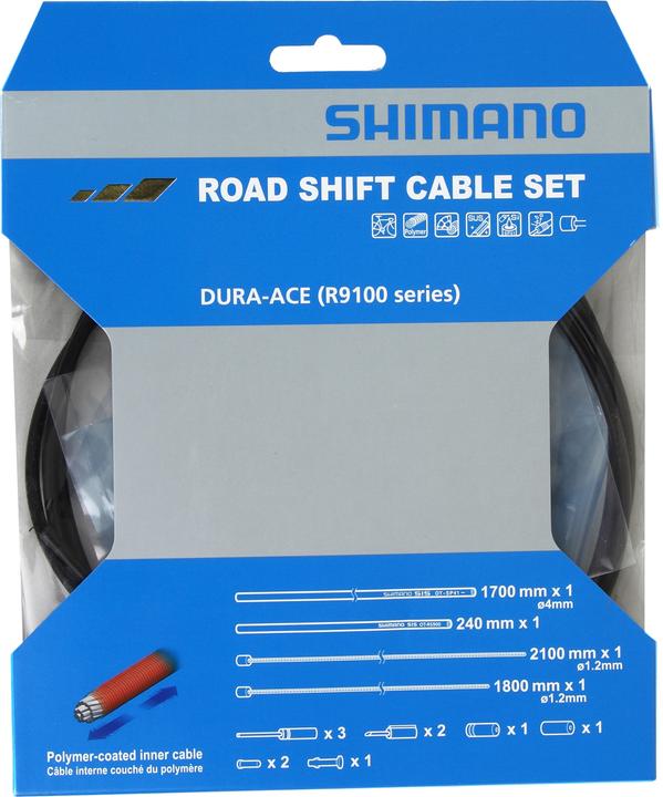 Actual product image Shimano Dura-Ace OT-SP41/OT-RS900 shift cable set