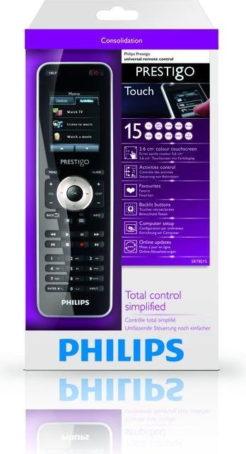 Produktbild Philips Prestigo SRT8215, Universalfernbedienung 15 in 1 (Universal Fernbedienung)