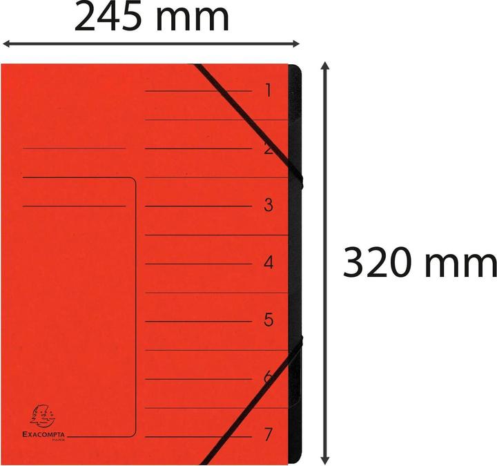 Actual product image Exacompta Stapled file folders (A4, 1x)