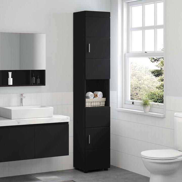Produktbild vidaXL Badezimmerschrank (31.50 x 37 x 203 cm)
