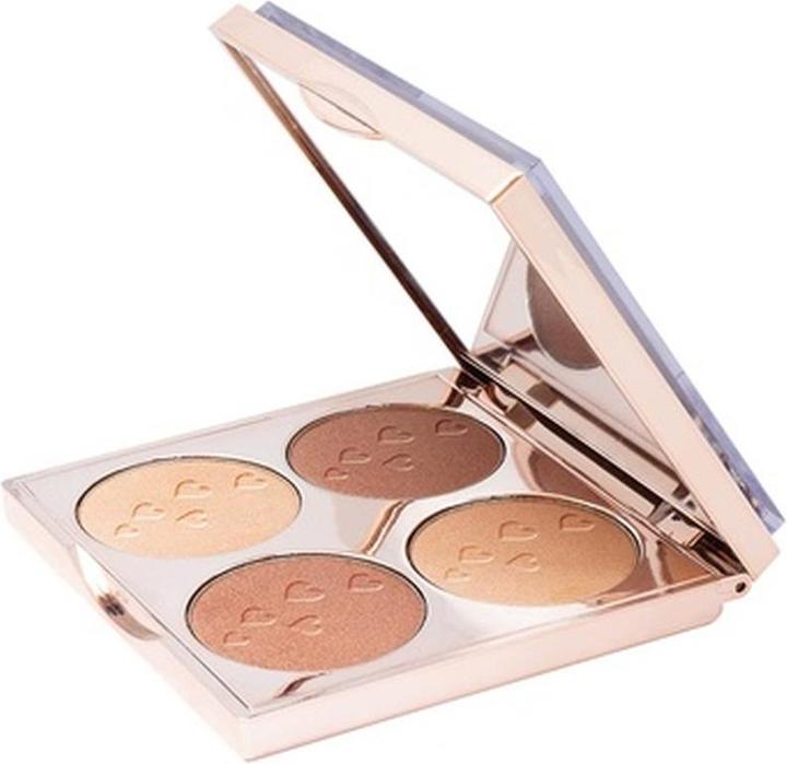 Actual product image Dermacol Multi-Purpose Brightening Palette (Multicolor, Highlighter, 10 g)