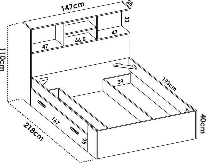 Image du produit Vente-unique Vardiel (140 x 190 cm)