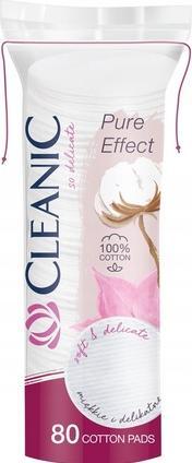Actual product image Cleanic Clean pure effect round cotton swabs, 80 pieces