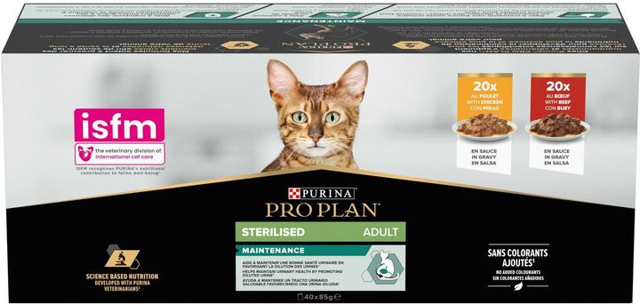 Produktbild Pro Plan Sterilised Maintenance (Adult, 40 Stk., 3400 g)