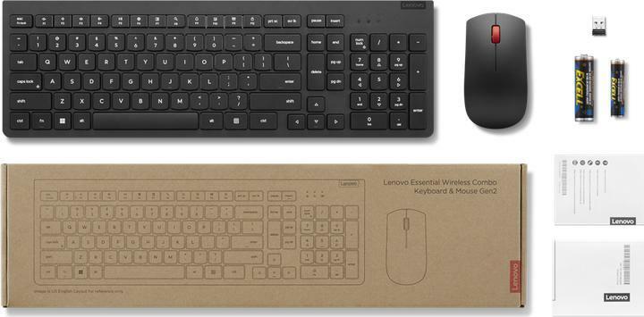 Actual product image Lenovo Essential Gen 2 (CH, Wireless)