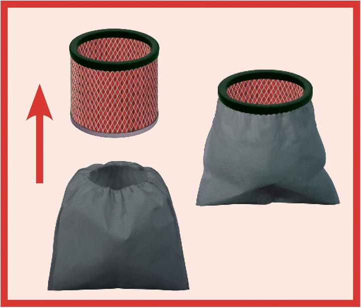 Actual product image Ribimex Cenehot PRO ash vacuum cleaner 1200W25l (Ash vacuum cleaner)