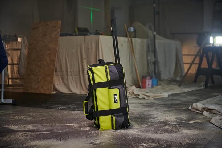 Actual product image Ryobi Large tool bag on wheels