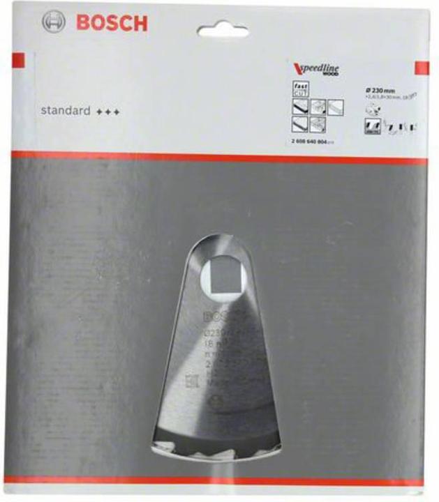 Image du produit Bosch Professional Zubehör Lame de scie circulaire PRO Wood, 230 x 2.4 x 30 mm