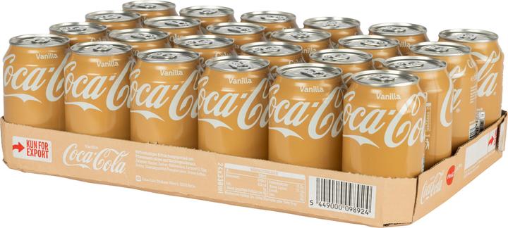 Actual product image Coca Cola Vanilla (24 x 33 cl)