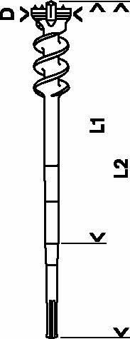 Produktbild Bosch Professional Zubehör PRO SDS max-9 Break Through Bohrer, 80 x 450 x 600 mm (80 mm)