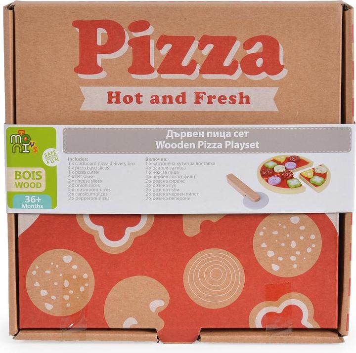 Immagine prodotto Moni Set di gioco della pizza per bambini 4221
