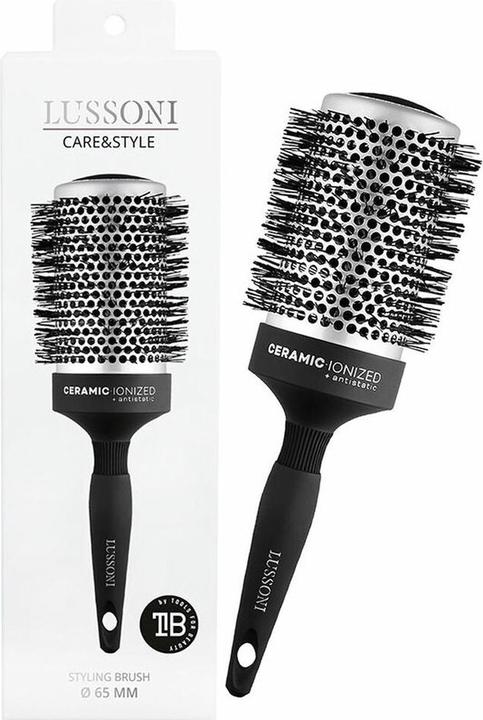 Immagine prodotto Lussoni Spazzola Hr C&S Rotonda Argento Styling 65mm