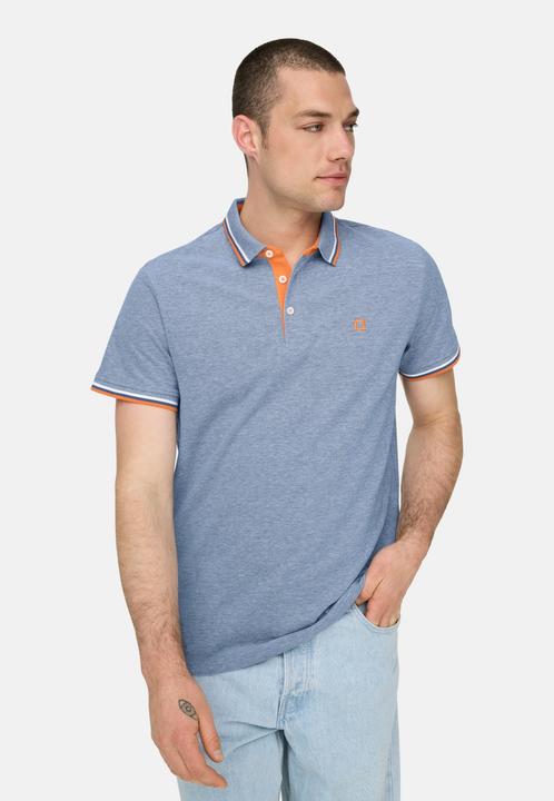 Produktbild Only & Sons Normal geschnitten Polokragen Poloshirt Polo (M)
