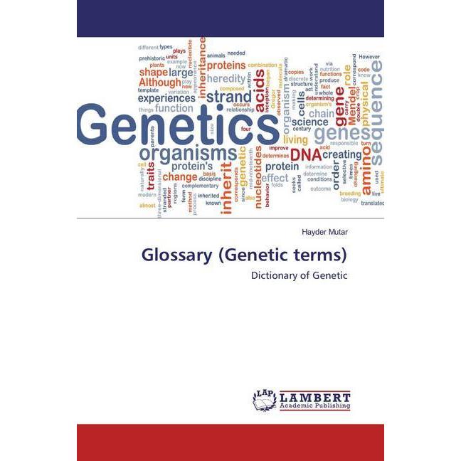 Glossary (Genetic terms), Fachbücher von Hayder Mutar