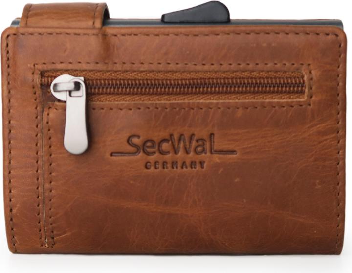 Produktbild SecWal 1 Kreditkartenetui Geldbörse RFID Leder 9 cm