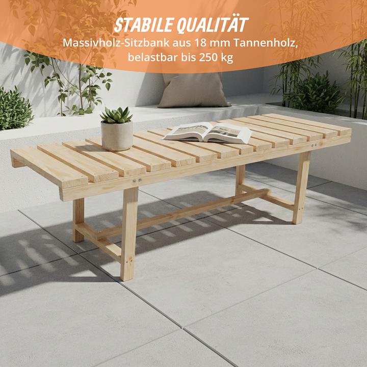 Produktbild Relaxdays Gartenbank