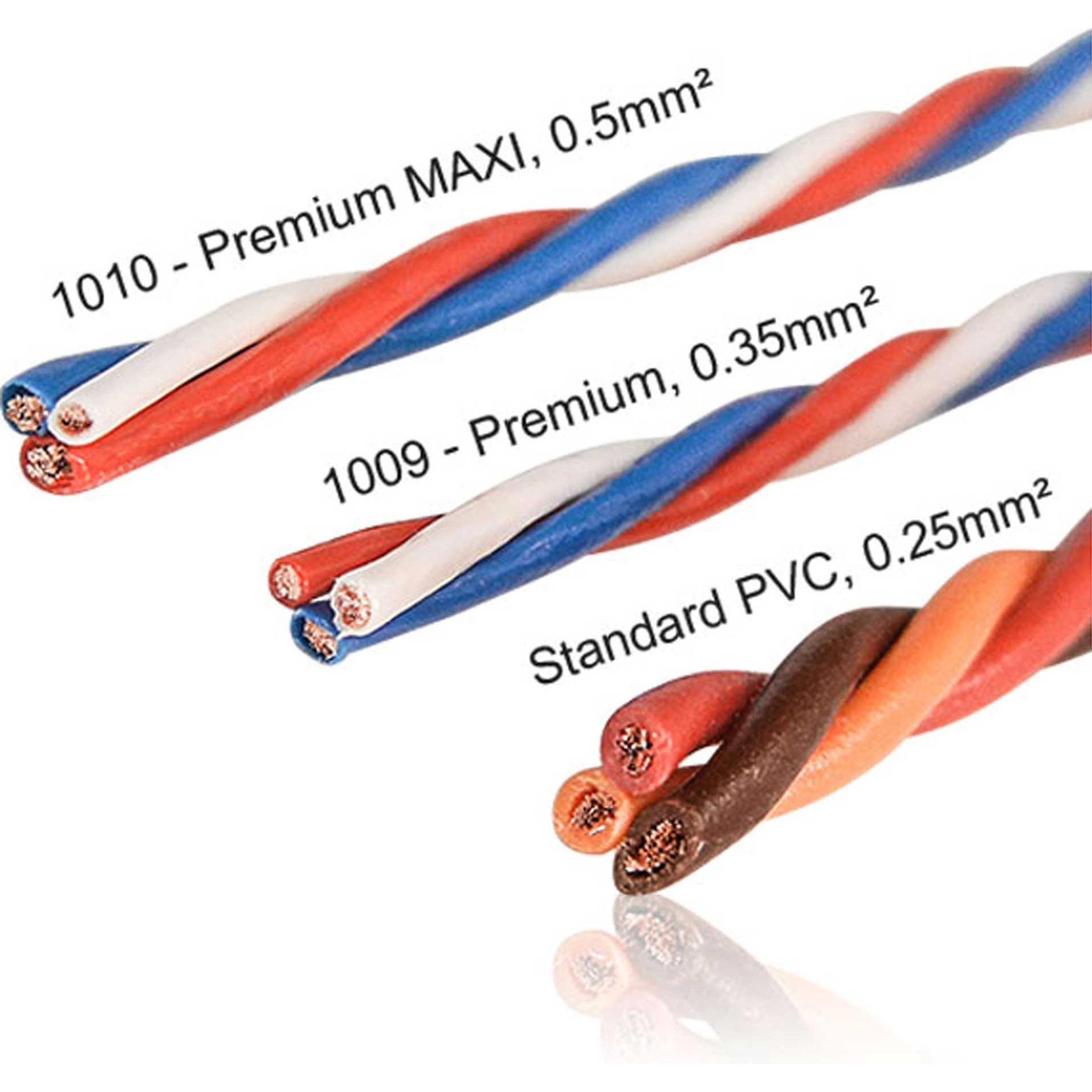Thumbnail - Powerbox Systems Servoanschlusskabel Premium Maxi, 2x0.5 mm², 1x0.3 mm², 10 m