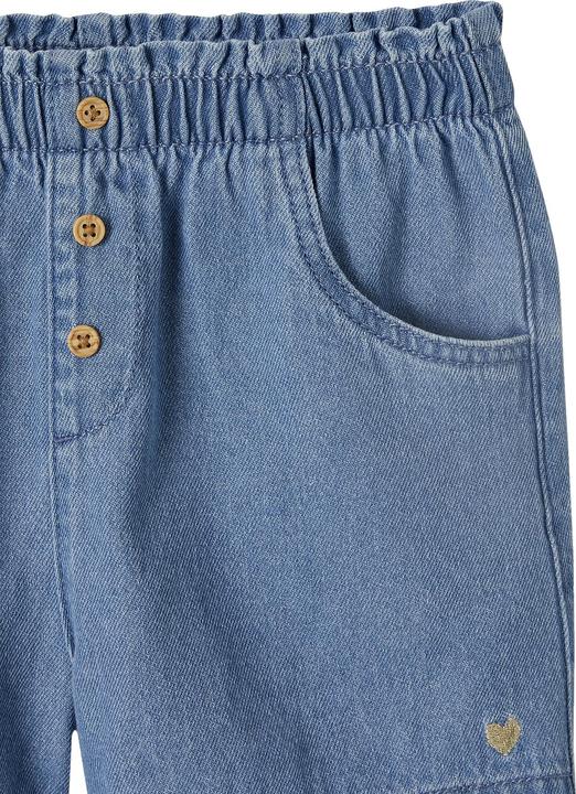 Actual product image Vertbaudet Mädchen Jeansshorts mit Dehnbund (116)