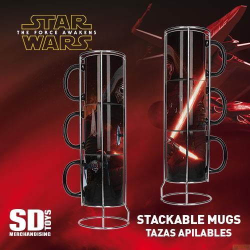 Actual product image SD Toys Star Wars - Kylo (3 x)
