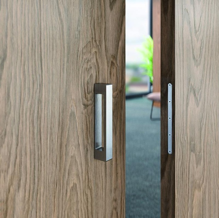 Actual product image Simonswerk Tectus KC 50 H Magnetplatte Holz,schwarz
