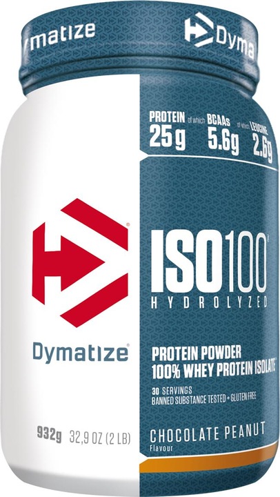 Image du produit Dymatize ISO 100 (Chocolat, Arachide, 1 pcs, 932 g)
