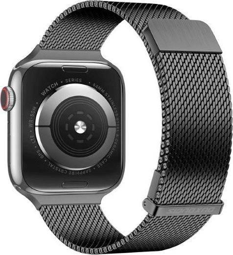 Produktbild Dux Ducis Milanese Pro Armband (40 mm, 41 mm, 38 mm, Edelstahl, Apple Watch Series 4, Apple Watch Series 5, Apple Watch Series 3, Apple Watch Series 6, Apple Watch SE (2022/2023), Apple Watch Series 8, Apple Watch Series 9)