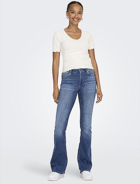 Produktbild Only ONLBlush Life Mid Flared Jeans (32)