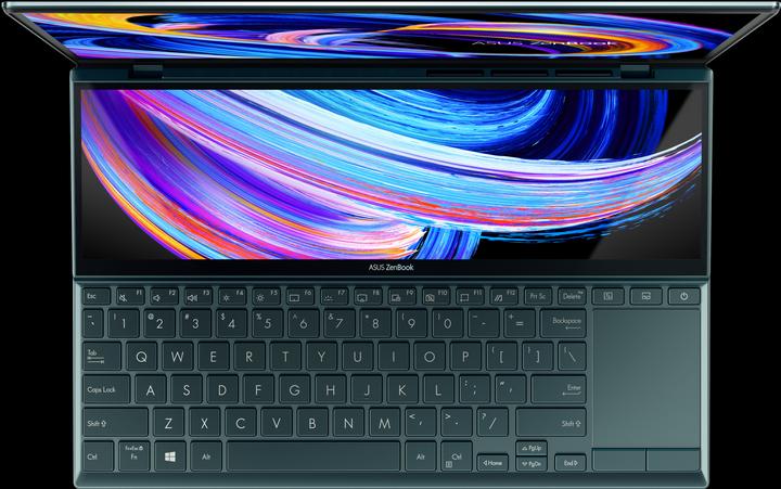 Image du produit ASUS ZenBook Duo 14 UX482EG-HY016R - Core i7 1165G7 / 2.8 GHz - Win 10 Pro - 32 Go RA (14", Intel Core i7-1165G7, 32 Go, 1000 Go, DE)