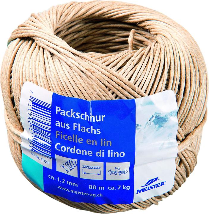 Produktbild Meister Packschnur Flachs Ø1.2mm (80 m)
