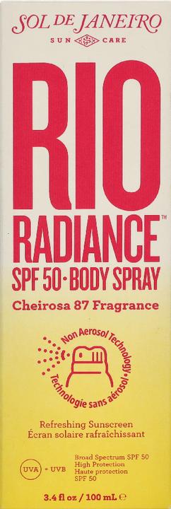 Actual product image Sol de Janeiro Rio Radiance (SPF 50, 100 ml)